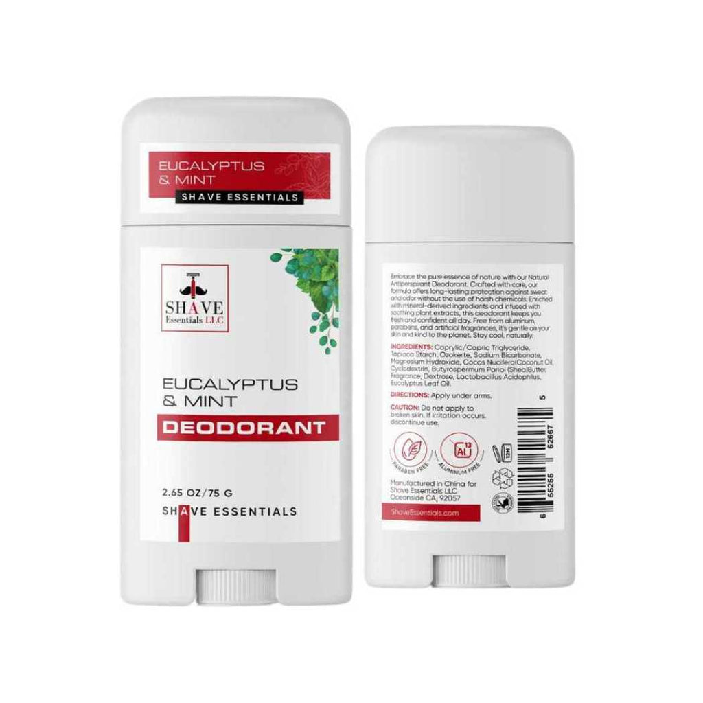 Natural Deodorant travel size essentials in a stick format.