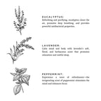 Of The Sea Bath Salts - 5 oz Single essential oils: eucalyptus, lavender, peppermint.