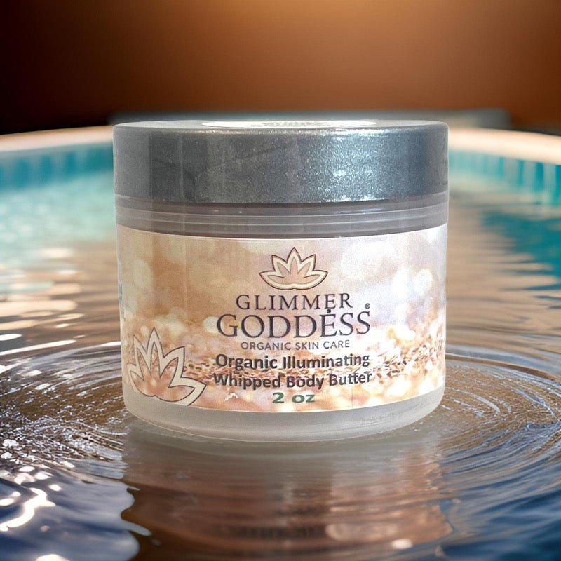 Organic Shimmering Body Butter (2 oz) - 3ozs