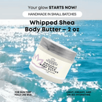 Organic Whipped Body Butter (2 oz) - 3ozs