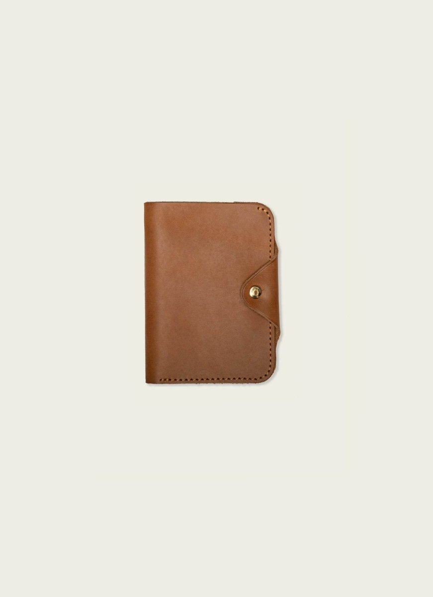 Passport Wallet in genuine leather for travel size essentials