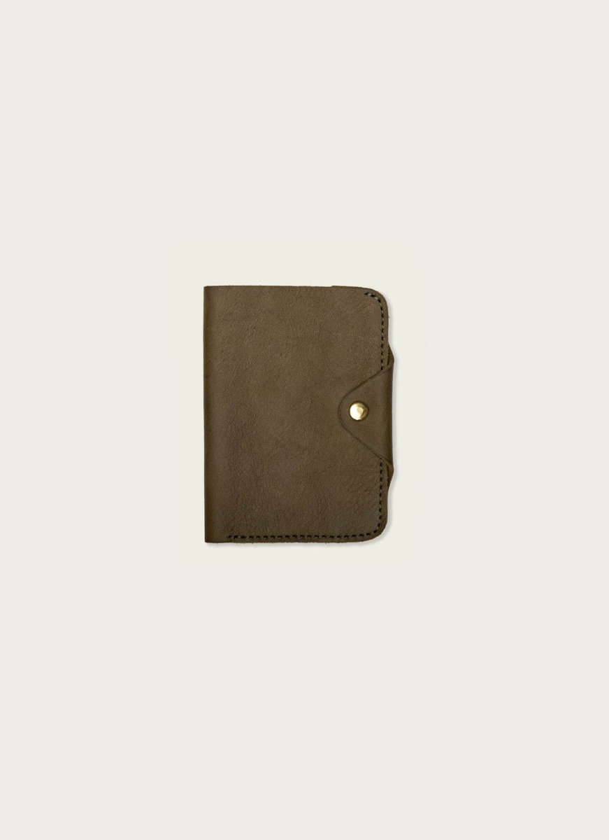 Passport Wallet in premium leather for travel size essentials