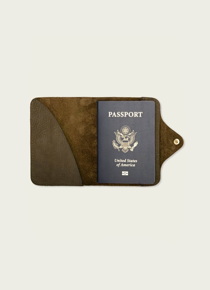 Passport Wallet for travel size essentials and organization.