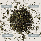 Peppermint Mini Tea Tube – Crisp Herbal Blend (5 Sachets) dried peppermint leaves