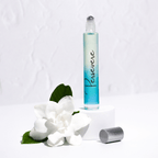 Roll-on bottle labeled 'Persevere' with a white flower on a light gray background