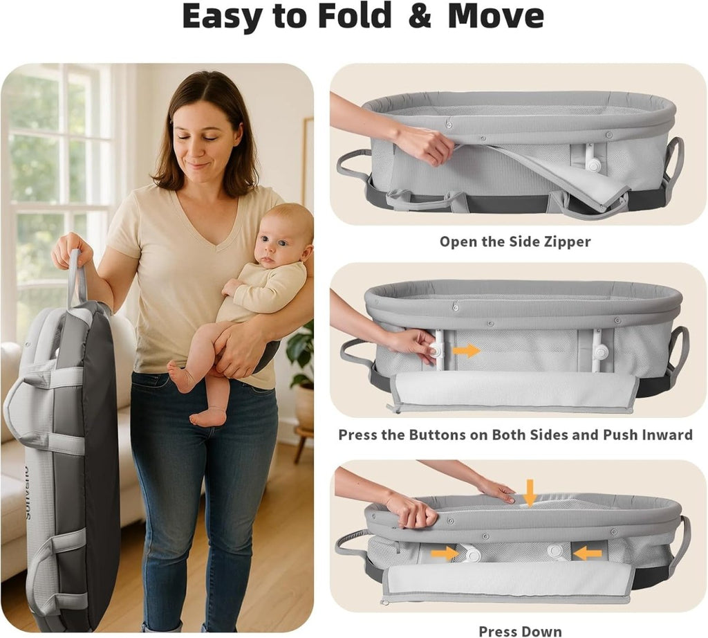 Portable Handheld Baby Travel Bassinet - 3ozs