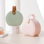 Portable Jewelry Storage Box in pastel colors for travel essentials