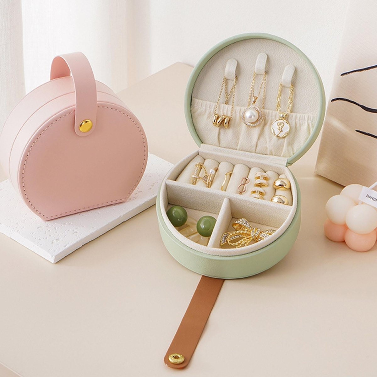 Portable Jewelry Storage Box for travel size essentials