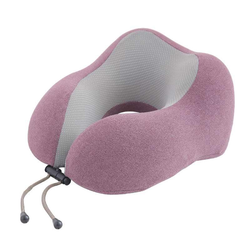Premium Magnetic Memory Foam U-Shaped Travel Pillow - 3ozs