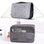 Puffy Hanging Toiletry Bag | 4 - Compartment Travel Kit - 3ozs