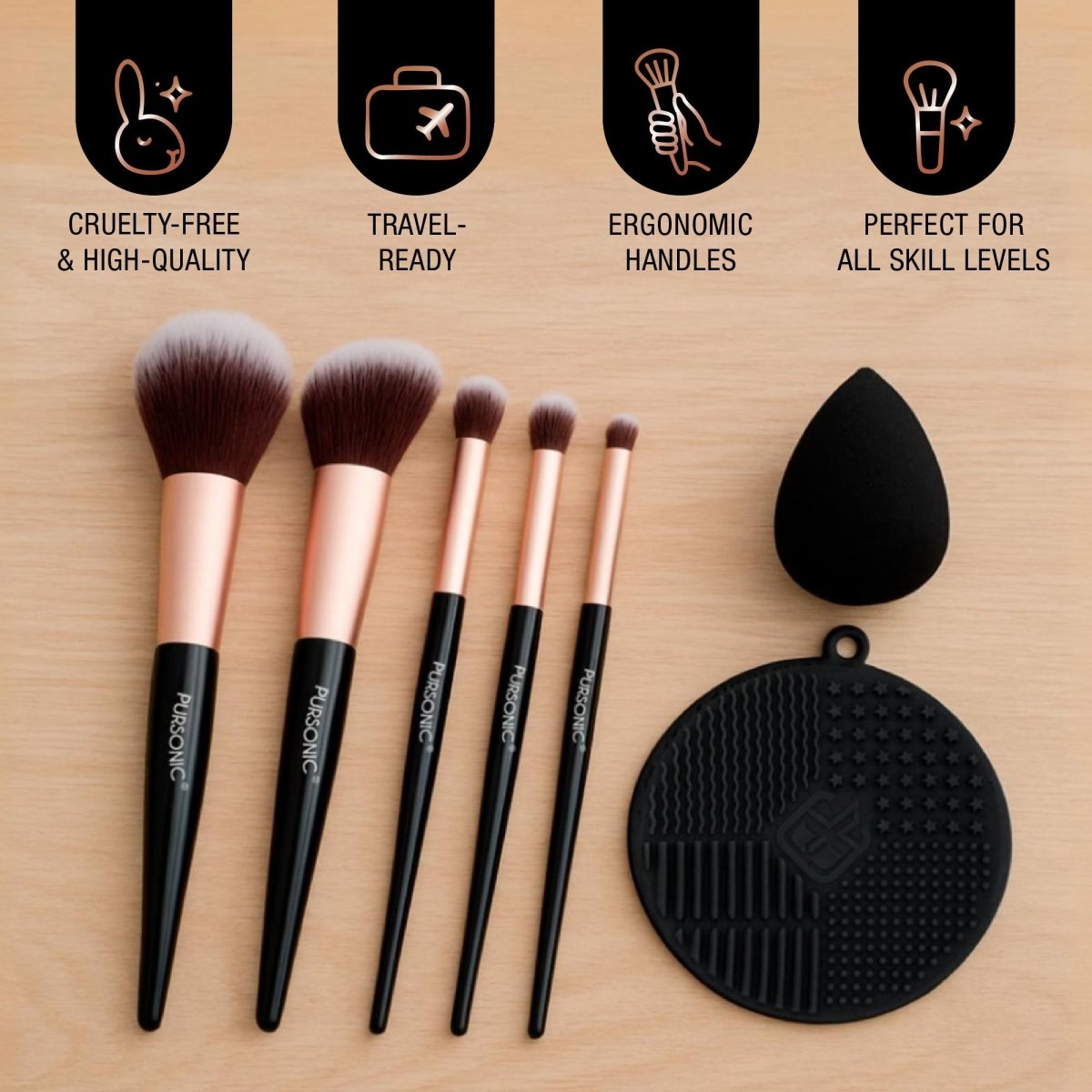 Pursonic All - In - One Beauty & Wellness Travel Bundle - 3ozs