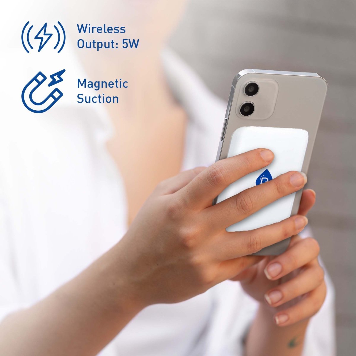 Pursonic Power & Protection Bundle: Magnetic Charger & Item Tracker - 3ozs