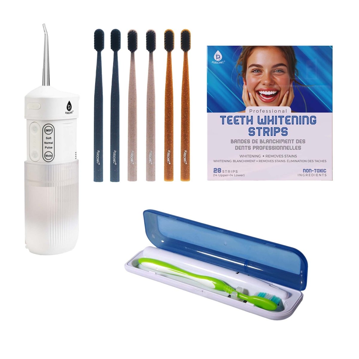 Pursonic Ultimate Oral Care Travel Bundle - 3ozs