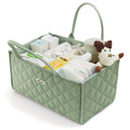 Quilted Diaper Caddy Organizer - 3ozs