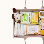 Quilted Diaper Caddy Organizer - 3ozs