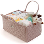 Quilted Diaper Caddy Organizer - 3ozs