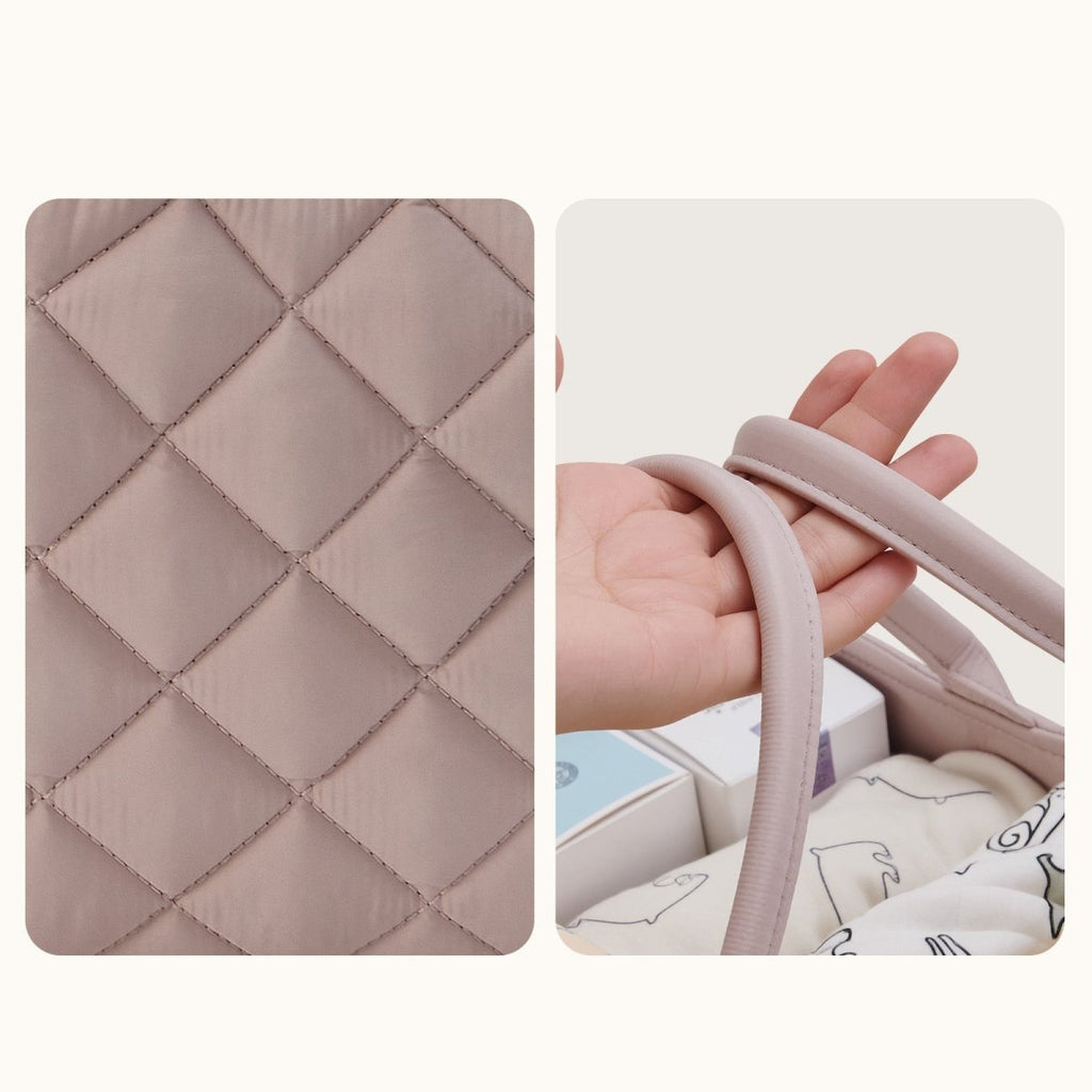 Quilted Diaper Caddy Organizer - 3ozs