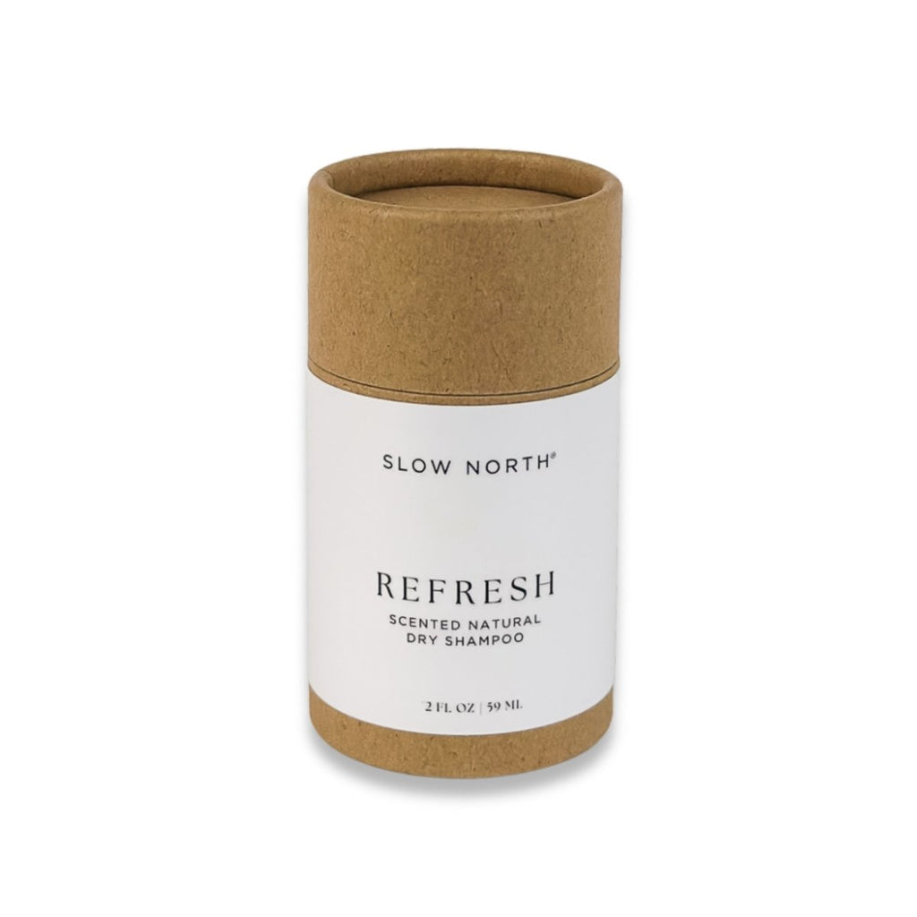 Refresh - Natural Dry Shampoo (Scented) in eco-friendly tube