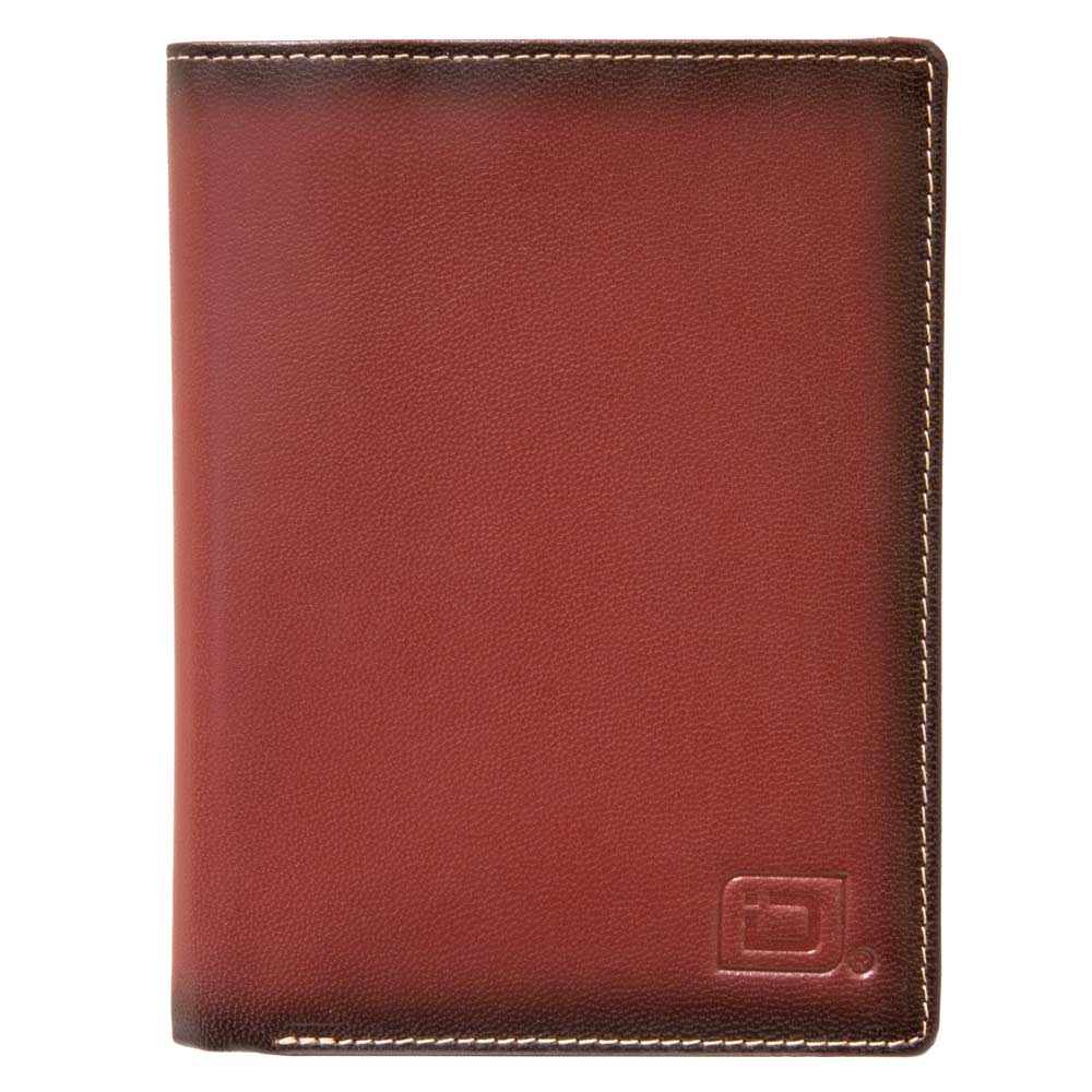 RFID Blocking Leather Passport Wallet for travel size essentials