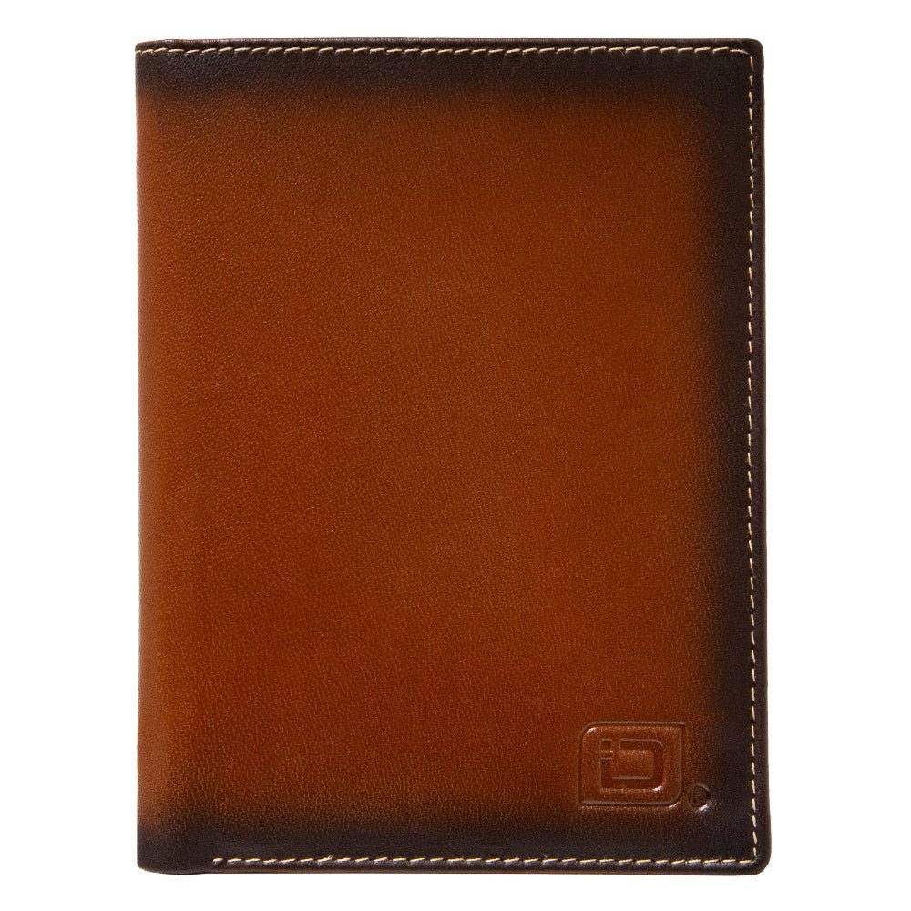 RFID Blocking Leather Passport Wallet for travel essentials