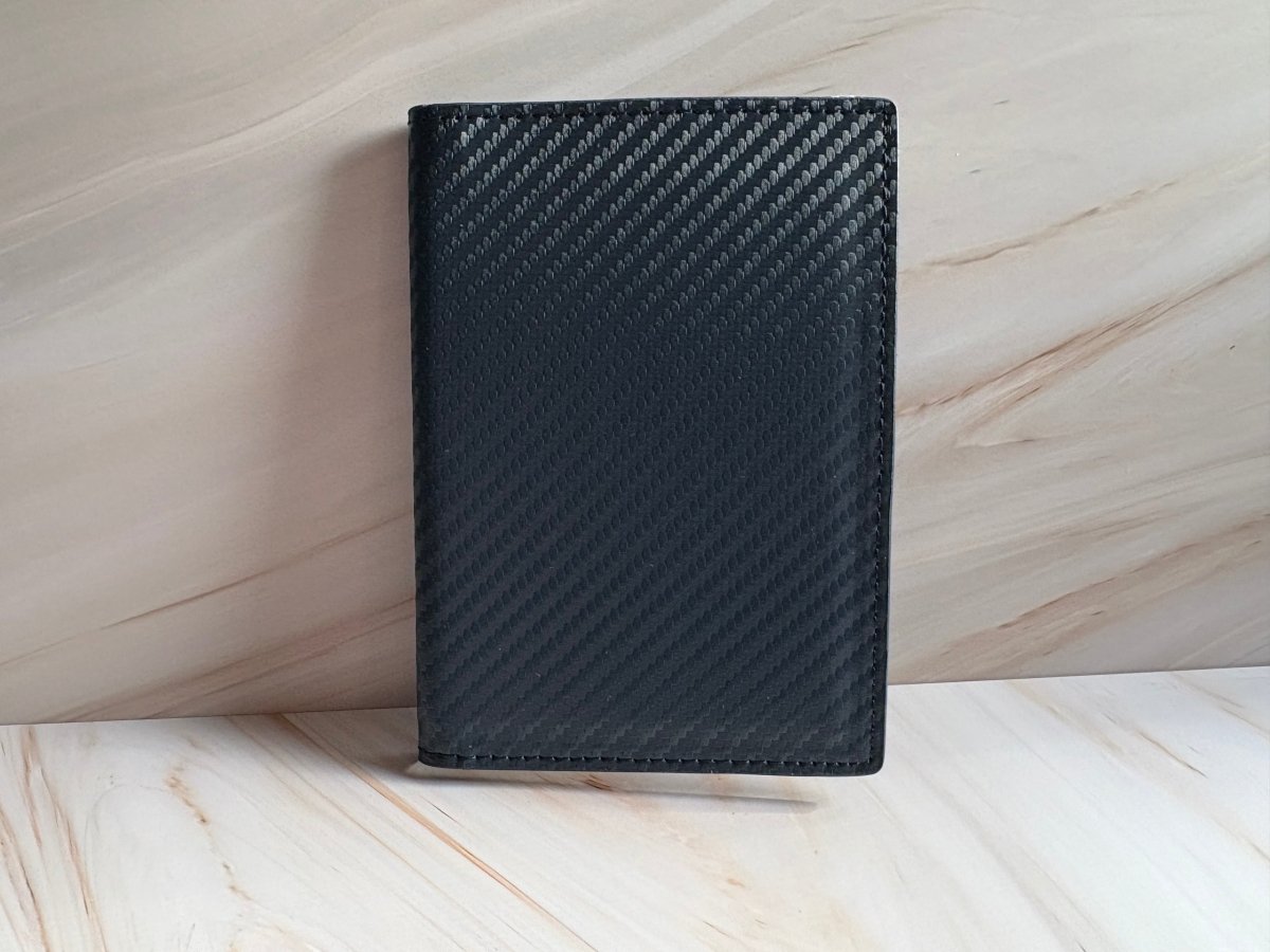 RFID Shielded Passport Wallet – Waterproof PU Travel Organizer - 3oz Essentials