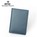 RFID Shielded Passport Wallet – Waterproof PU Travel Organizer