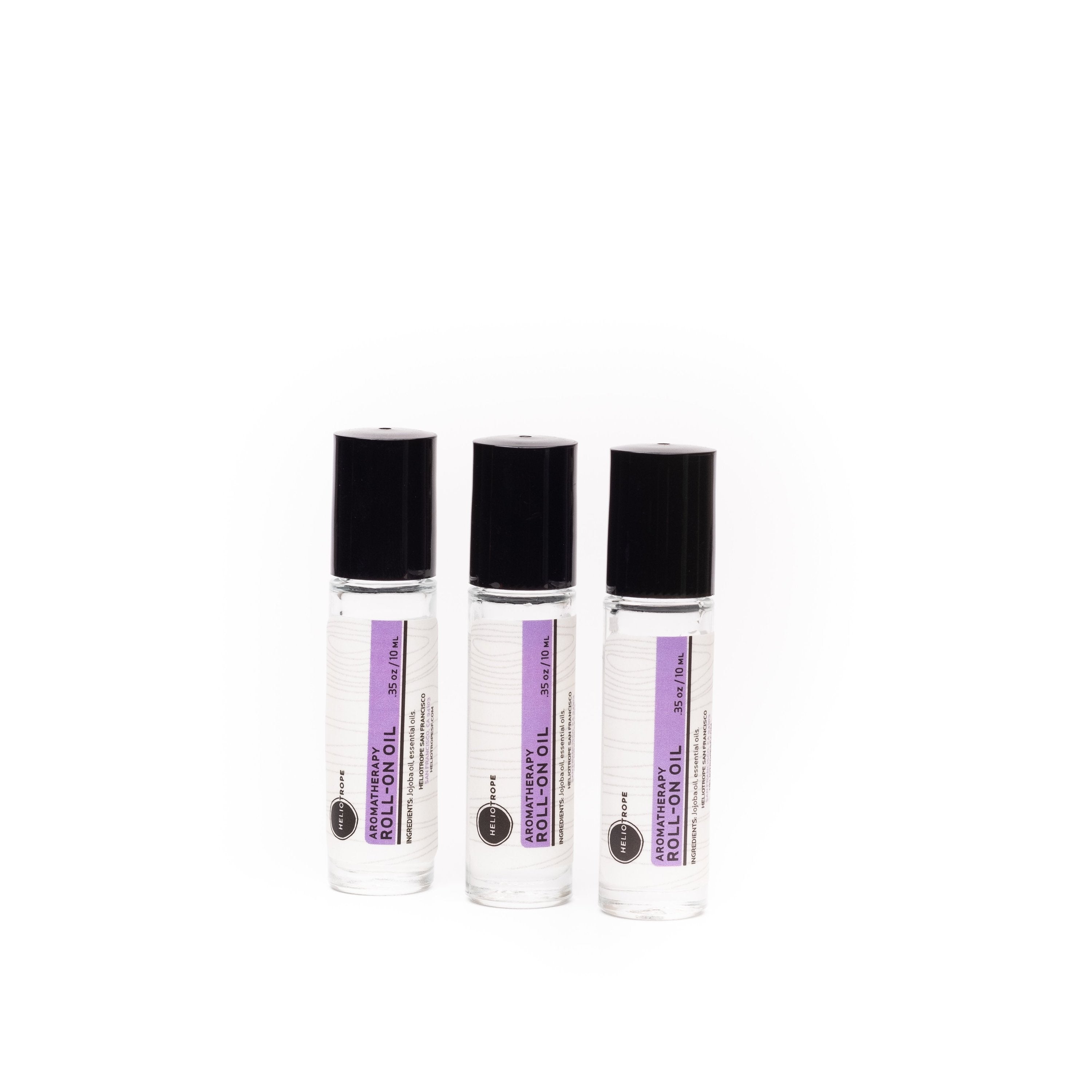 Heliotrope Aromatherapy Roll-On Oil – Botanical Perfume in Jojoba Base (10 mL)