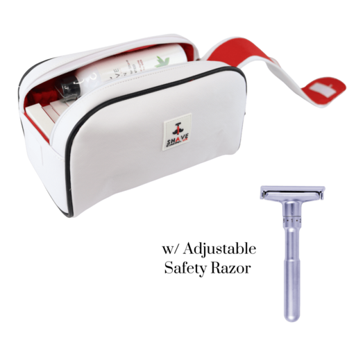 Shave Essentials Grooming Kit - Premium Shaving & Travel Set for Him