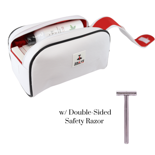 Shave Essentials Grooming Kit - Premium Shaving & Travel Set for Him