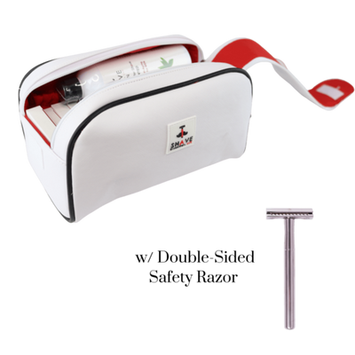Shave Essentials Grooming Kit - Premium Shaving & Travel Set for Him