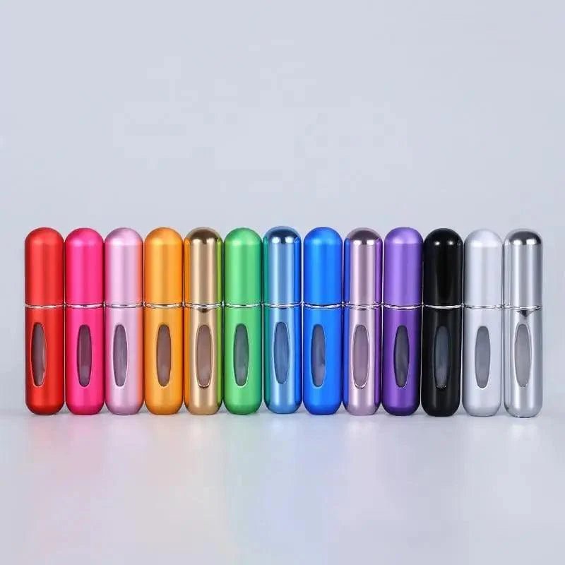 Sleek Aluminum Refillable Travel Perfume Atomizer (5ml) - 3ozs