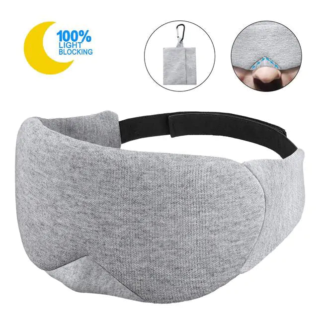 Sleeping Eye Mask for travel size essentials and light blocking