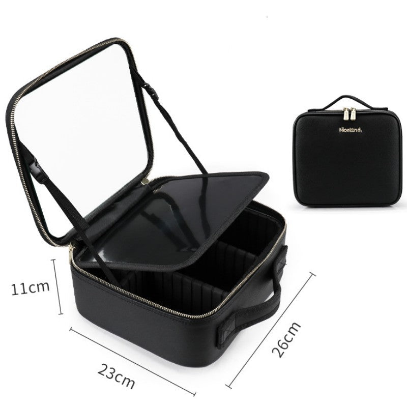 Smart LED Cosmetic Case with 4K Mirror - 3ozs