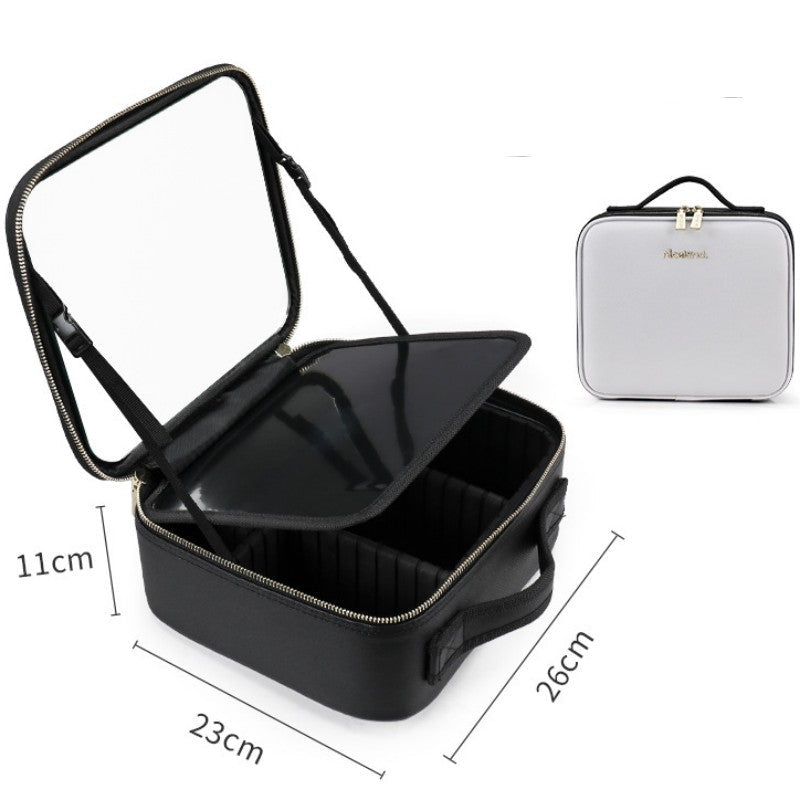 Smart LED Cosmetic Case with 4K Mirror - 3ozs