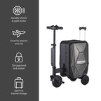Smart Tech & Comfort Travel Bundle: Electric Luggage, Tracker & Pillow - 3ozs