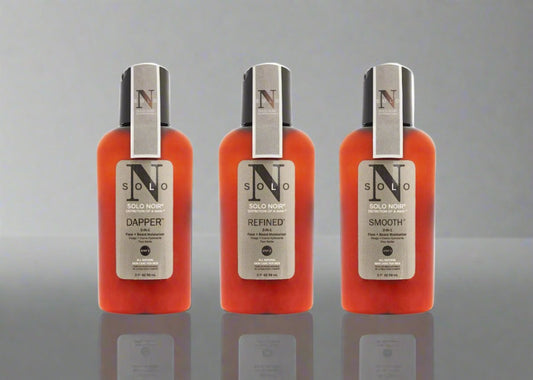 Solo Noir® Travel Facial Kit for Men – Sample Size - 3oz Essentials