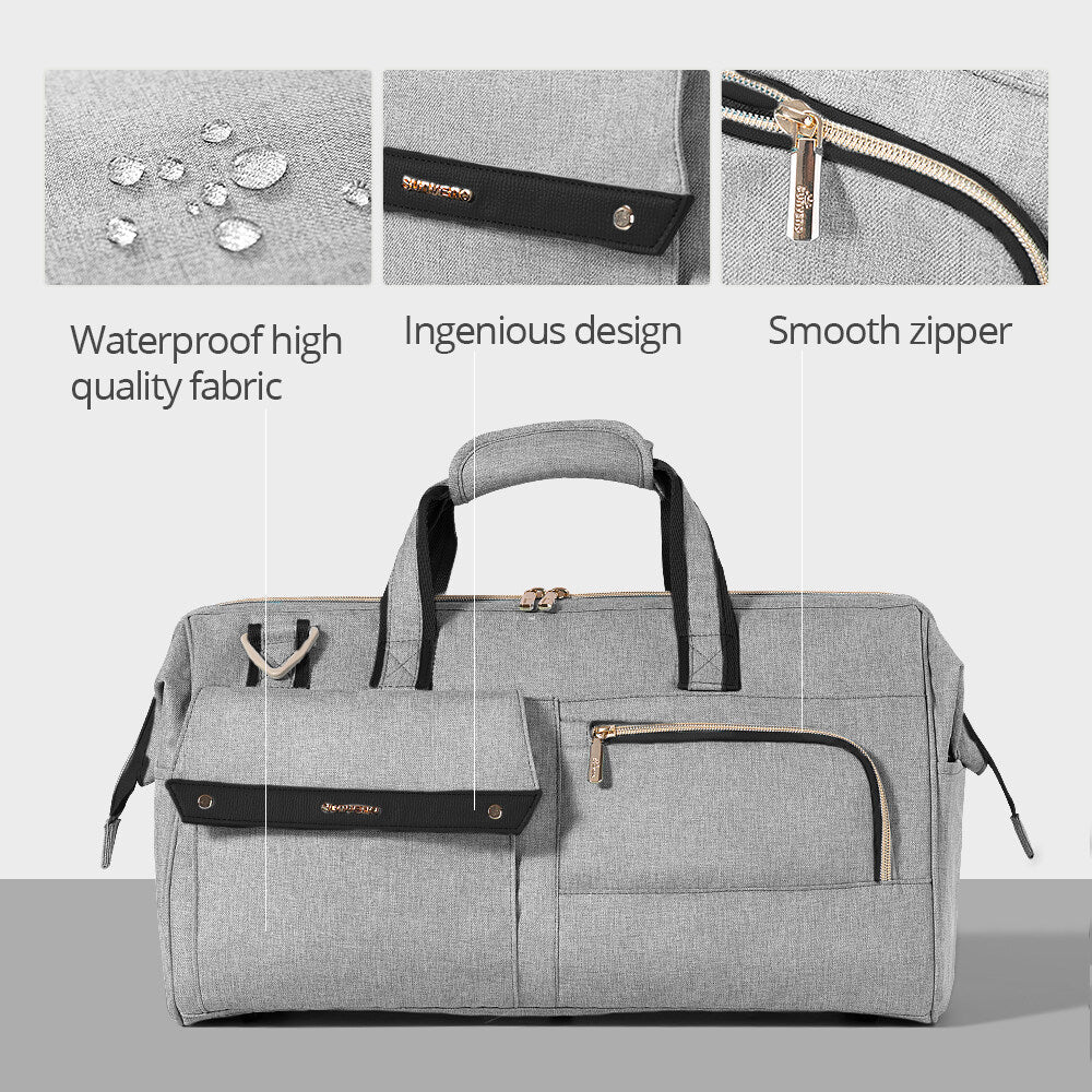 Sunveno 3 - in - 1 Weekender Travel Carry - On Bag - 3ozs