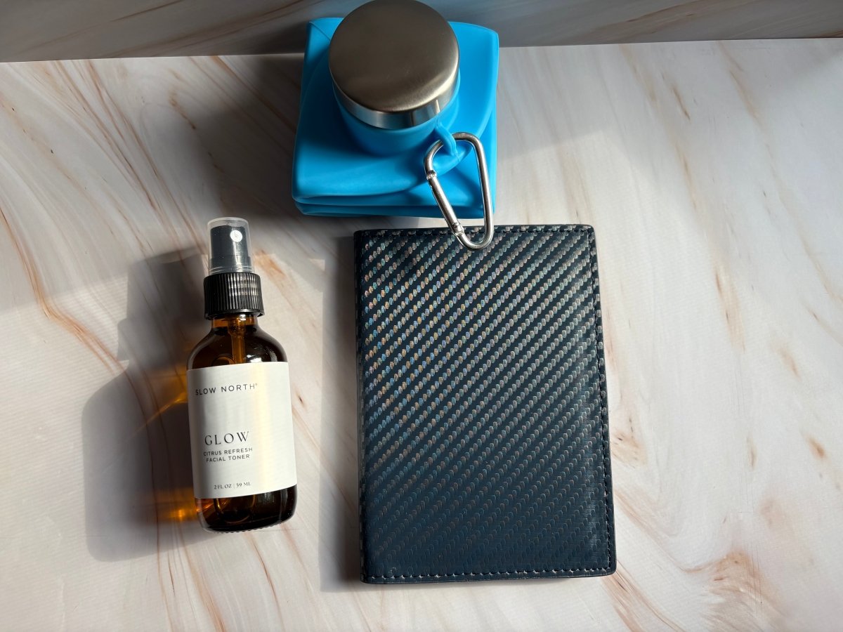 ✈️ The Jetsetter travel size essentials with water bottle and toner