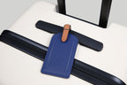 The Luggage Tag on a suitcase for easy travel identification