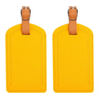 The Luggage Tag in bright yellow color for easy identification
