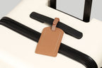 The Luggage Tag on a suitcase for easy identification
