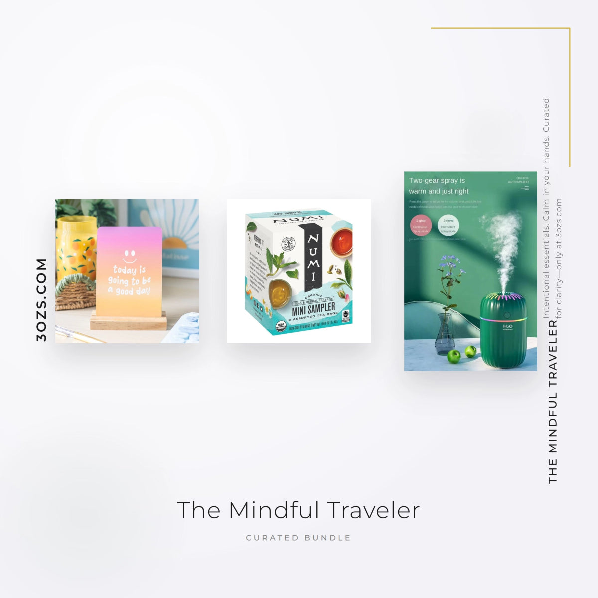 🌿 The Mindful Traveler - 3oz Essentials