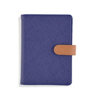 The Passport Wallet in stylish purple, ideal for travel size essentials.