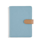 The Passport Wallet in blue, stylish travel organizer for essentials.
