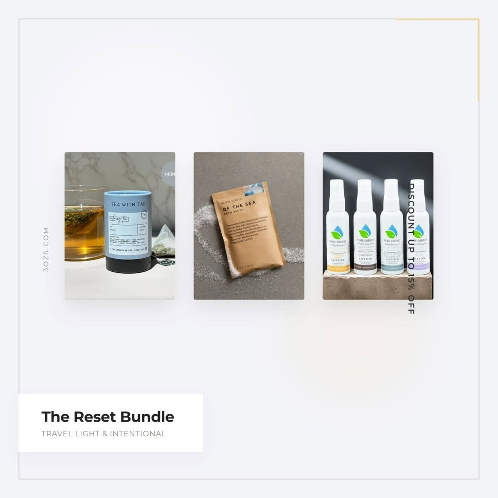 🌙 The Reset - Travel size essentials for calming ritual