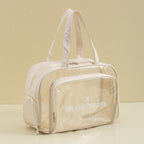 The Shoreline Transparent Wet/Dry Bag for travel essentials