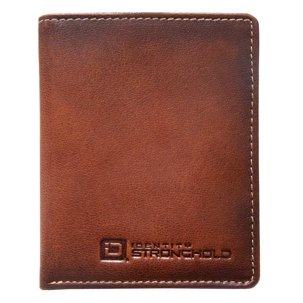 The Waltlet - RFID Secure Minimalist Wallet in brown leather