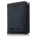 The Waltlet - RFID Secure Minimalist Wallet in black leather