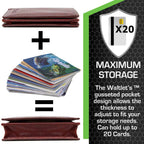 The Waltlet - RFID Secure Minimalist Wallet with maximum storage