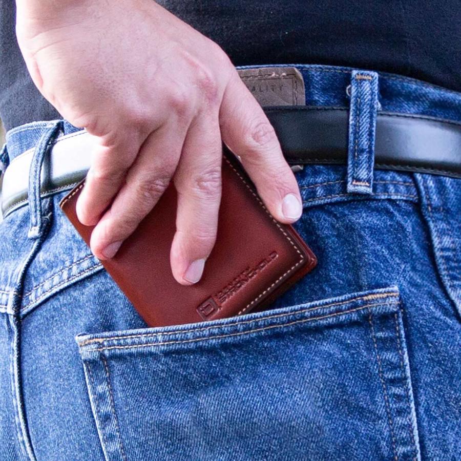 The Waltlet - RFID Secure Minimalist Wallet in back pocket
